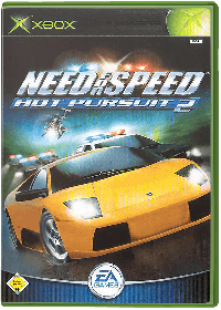 Need for Speed Hot Pursuit 2 PAL Xbox PAL box art